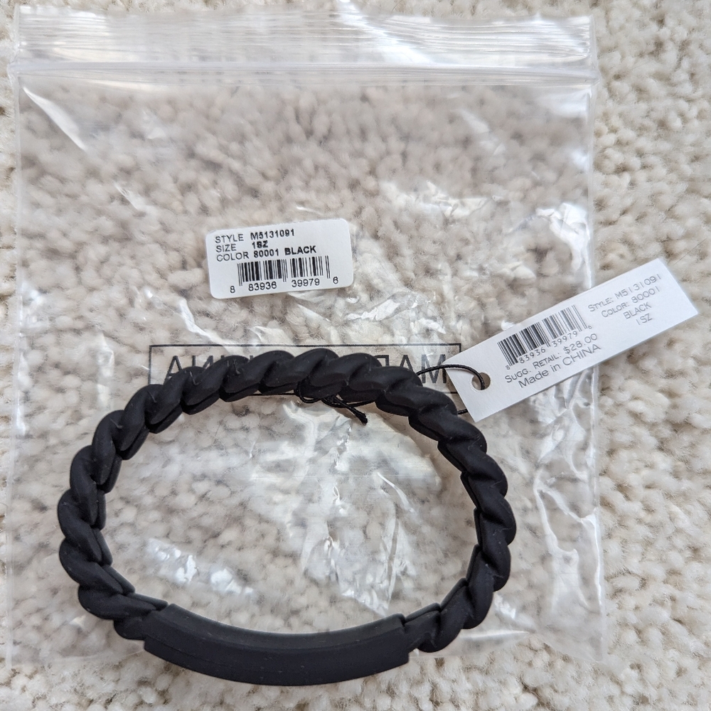 Marc By Marc Jacobs NWT Black Bracelet - Picture 2 of 4